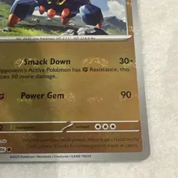 Boldore 047/086 Masterball Holo White Flare Common Pokemon Card TCG English - Image 3