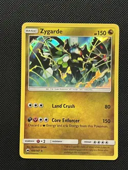 Pokemon Burning Shadows - Zygarde - 100/147 - Holo Rare - M/NM - Image 2