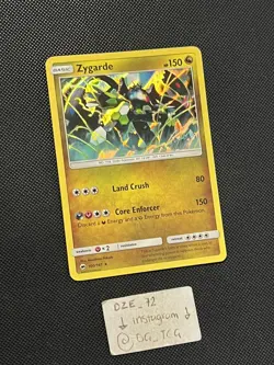 Pokemon Burning Shadows - Zygarde - 100/147 - Holo Rare - M/NM - Image 3