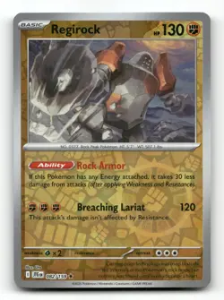 Regirock 082/159 - Journey Together Reverse Holo - Pokemon Card NM/M - Image 1