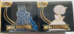 Pokemon TCG Mega Evolution ETB Elite Trainer Box Lucario & Gardevoir Pair Sealed - Image 1