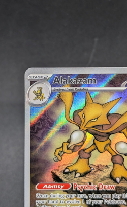 TCG Pokemon Alakazam (MEP 009) - special exclusive card ETB promo Pokemon Center - Image 3