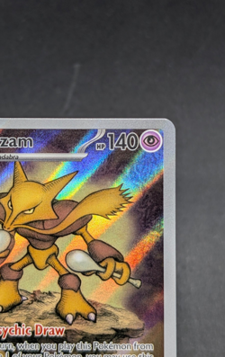 TCG Pokemon Alakazam (MEP 009) - special exclusive card ETB promo Pokemon Center - Image 4