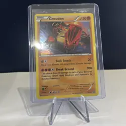 🔥 Pokemon Groudon XY52 Promokarte EN Holo Vintage ⭐ - Image 1