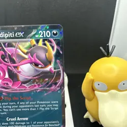 Near Mint Fezandipity ex 038/064 Pokemon Shrouded Fable Double Rare - Image 3