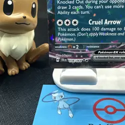 Near Mint Fezandipity ex 038/064 Pokemon Shrouded Fable Double Rare - Image 4