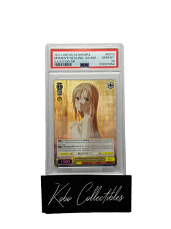 2023 WEISS SCHWARZ #E013 MOMENT/HEALING, ASUNA SAO/S100-SR PSA 10 - Image 1