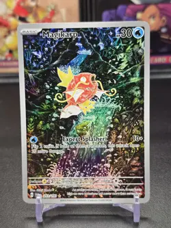 Pokemon TCG Magikarp Paldea Evolved 203/193 PSA 9 Illustration Rare - Image 1