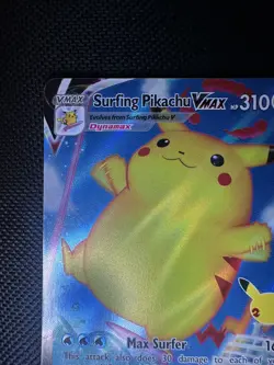 Pokemon TCG Surfing Pikachu Vmax Celebrations 009/025 Holo Ultra Rare - Image 3