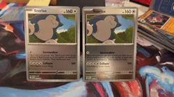Snorlax Pokemon TCG POR 063/088 Reverse holo Card Lot - 2 Cards - Image 1