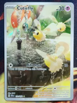 Cutiefly - 172/162 - Temporal Forces - Illustration Rare - NM - Pokemon Card - Image 1