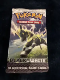 Pokemon Black & White Booster Pack 10 Cards Zebstrika English TCG Sealed - Image 1