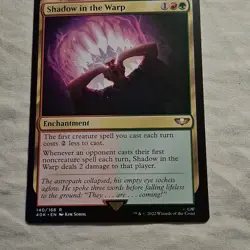 Shadow in the Warp x 1 - MTG - NM+ - 140/168 - 40K - Rare Enchantment - - Image 2