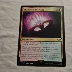 Shadow in the Warp x 1 - MTG - NM+ - 140/168 - 40K - Rare Enchantment - - Image 3