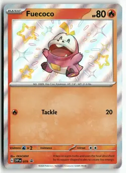 Fuecoco 079 Holo Promo Scarlet & Violet Promo Pokemon Near Mint - Image 1