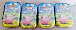 Pokemon TCG Ascended Heroes Mini Tin - Clefairy - X4 - Image 1