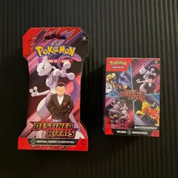 Destined Rivals 16 packs - 10 sleeved packs - 1 booster bundle - Pokemon TCG - Image 1