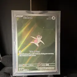 Pokemon Slakoth 212/191 Sv08 Surging Sparks Illustration Rare Basic Holo HP60 EN - Image 1