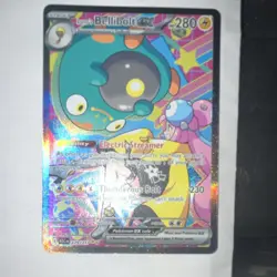 Pokemon Iono's Bellibolt EX Ultra Rare full art holo 279/217 ascendant heroes - Image 3