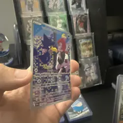 Pokemon Team Rocket's Murkrow Sv10 Destined Rivals 200/182 Holo Rare 80 HP 2025 - Image 3