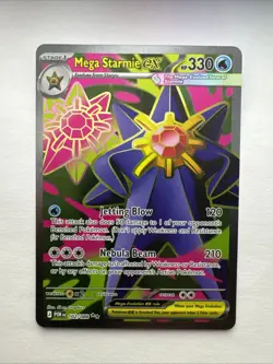 Mega Starmie ex 102/088 - Full Art Ultra Rare - Pokemon TCG: Perfect Order - Image 1