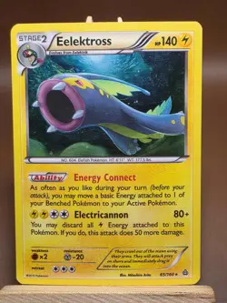 HP Eelektross Holo 65/160 XY - Primal Clash Pokemon - Image 1