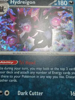 LP Pokemon Hydreigon 010/015 McDonald's 2024 Holo - Image 5