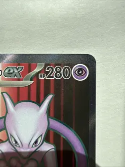 2025 | Pokemon | Team Rocket’s Mewtwo EX #213/182 | Full Art | Rare | Near Mint - Image 4