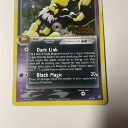 Dark Hypno 6/109 - ex Team Rocket Returns Stamped Reverse Holo Pokemon TCG LP - Image 4