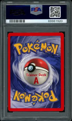 1999 Pokemon TRAINER DEC A Brock's Red Back Raticate #40 PSA 9 MINT LOW POP - Image 2