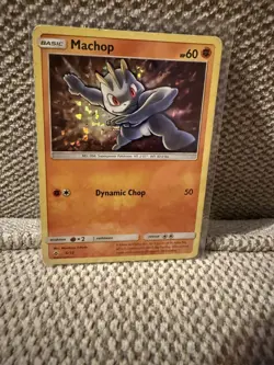 Pokemon TCG Machop McDonald's 06/12 2018 - MP - Image 1
