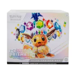 Pokemon Scarlet & Violet Prismatic Evolutions Elite Trainer Box Eevee English - Image 1