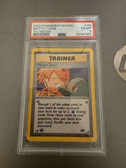 Pokemon TCG Trainer Misty's Tears Gym Challenge 118/132 - Image 1