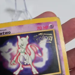 Pokemon TCG Mewtwo 3 Black Star Promo the First Movie - Image 4