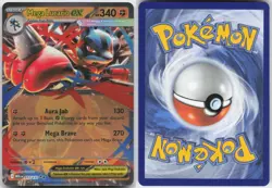 MEGA LUCARIO EX 077/132 DOUBLE RARE MEGA EVOLUTION POKEMON HOLO NM - Image 3