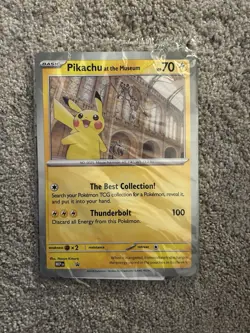 Pikachu At The Museum - Image 1