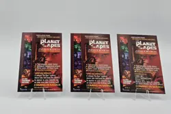 The Planet of the Apes Promo Card X 3 - Archives - P1, P2 & SFX - by Inkworks - Image 2