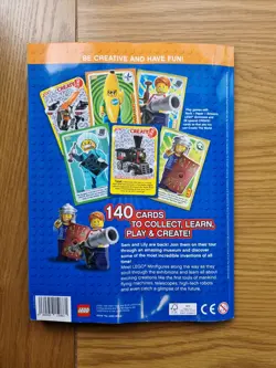 Lego incredible inventions Book Album Complete 2018 Sainsbury's Create the world - Image 2