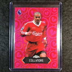2026 Topps Chrome Premier League COLLYMORE Stoppage Time Heartbreaker Red 5/5 - Image 1