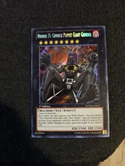 Number 15: Gimmick Puppet Giant Grinder - NUMH-EN027 - Secret Rare 1st Edit - NM - Image 1