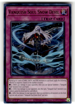 Vanquish Soul Snow Devil MP24-EN245 1st Edition Ultra Rare 25th Anniversary Tin: - Image 1