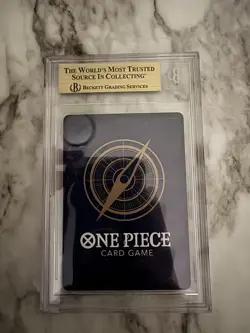 One Piece 2025 Japanese Promo Monkey D. Luffy P-110 BGS 10 - Image 2