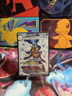 Pokemon Vespiquen EX TCG Sv03: Obsidian Flames Holo Ultra Rare Card 212/197 - Image 1