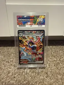 Pokemon Card | Ace 10 Greninja EX 214/167 Twilight Masquerade SIR Holo Rare - Image 1