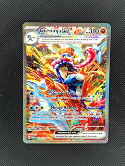 Greninja EX 214/167 Twilight Masquerade SIR Pokemon Card NM - Image 1
