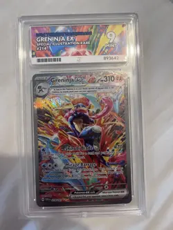 Pokemon Greninja EX TCG Scarlet & Violet Twilight Masquerade Card 214/167 Ace 9 - Image 1