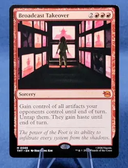 MTG Teenage Mutant Ninja Turtles Broadcast Takeover 86 LP to NM Mythic 🔮 - Image 1