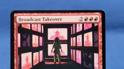 MTG Teenage Mutant Ninja Turtles Broadcast Takeover 86 LP to NM Mythic 🔮 - Image 2