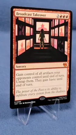 MTG Teenage Mutant Ninja Turtles Broadcast Takeover 86 LP to NM Mythic 🔮 - Image 5