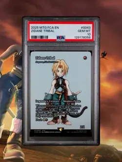 2025 MTG FCA Zidane Tribal Legendary Creature PSA 10 #0043 Final Fantasy - Image 1